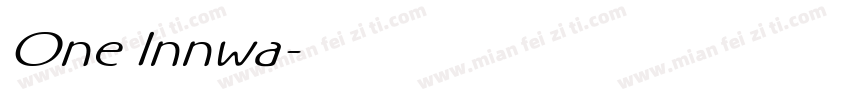 One Innwa字体转换